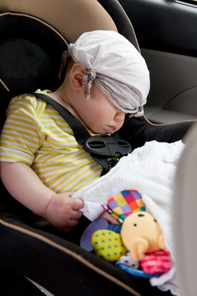 Comfortable infant car seats